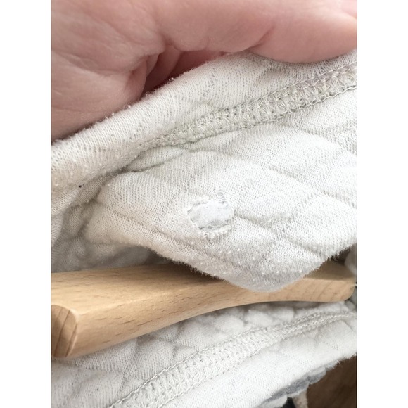 J.Crew Quilted Striped Cropped Sweater Women's Long Sleeve Casual Comfort - Picture 7 of 7